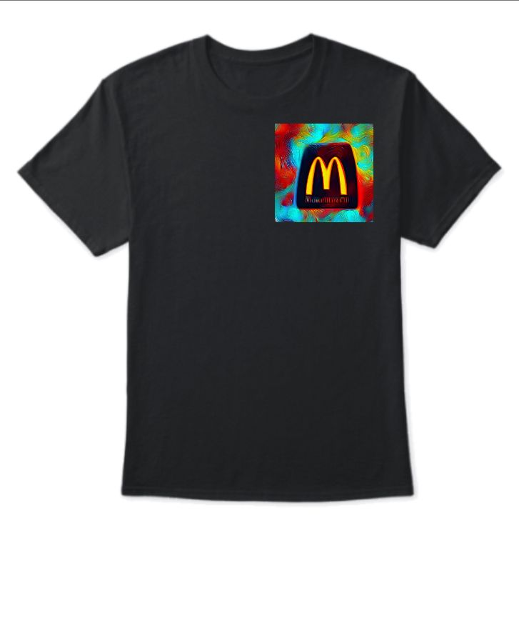  AI art style image of McDonald's logo - Front