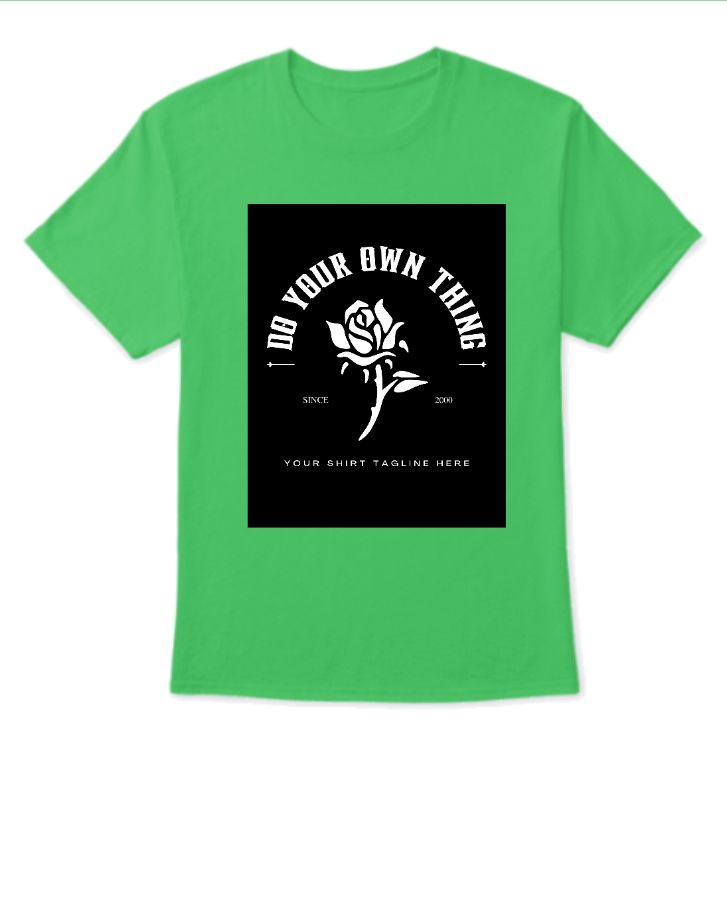  DO YOUR OWN THING.  - Front