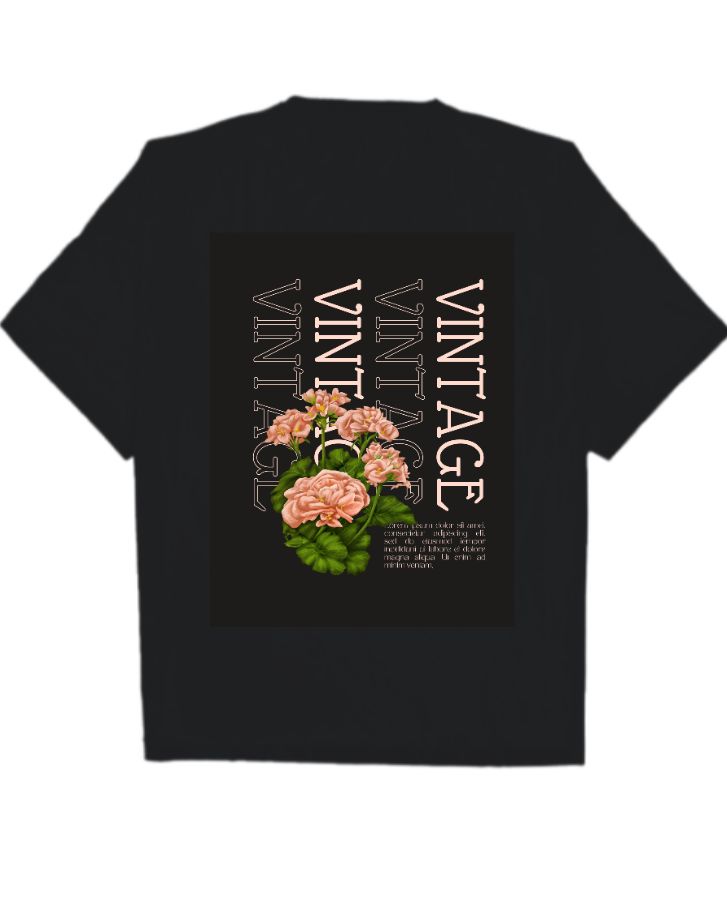 Retro Reverie Vintage-Inspired T-Shirt - Front