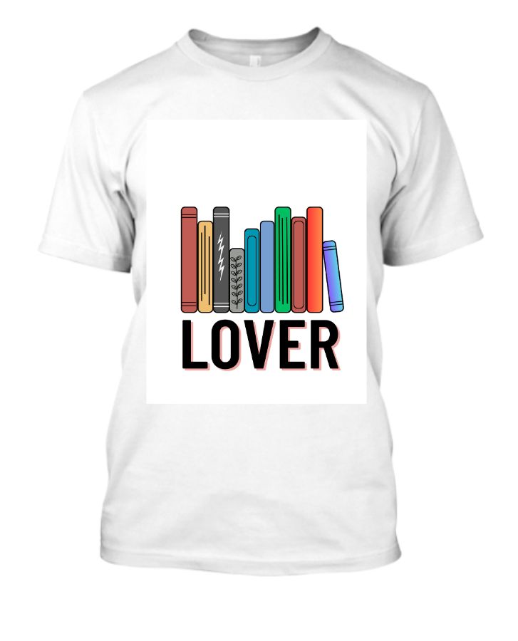  T SHIRT FOR BOOKS LOVER  - Front