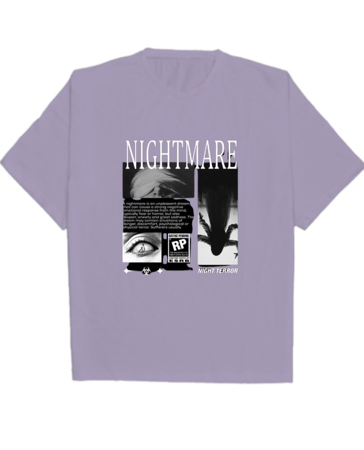  TRENDY OVERSIZED T-SHIRT FOR MENS - Front