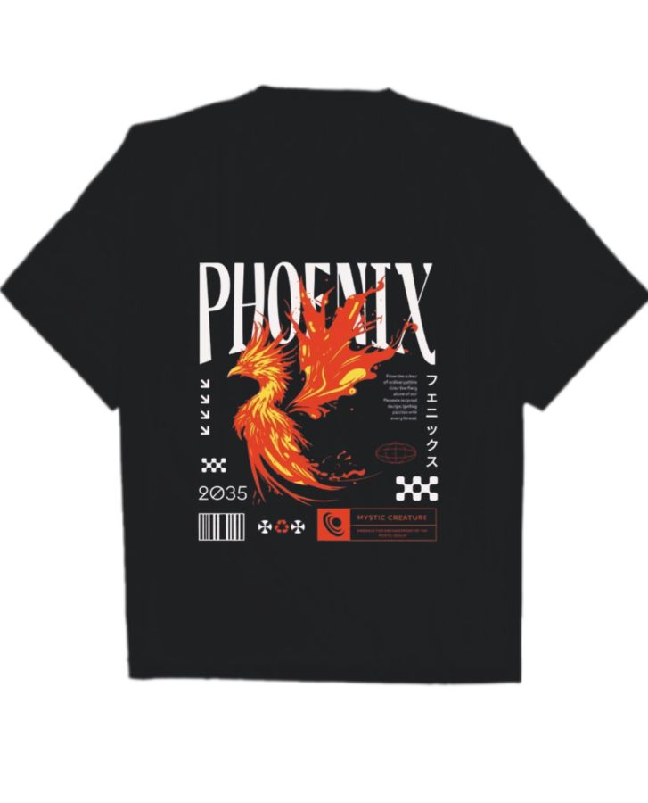  TRENDY OVERSIZED T-SHIRT FOR MEN - Front