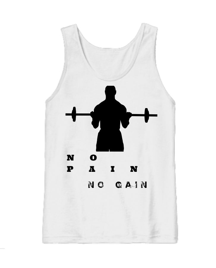  UNISEX TANK TOP for GYM - Front