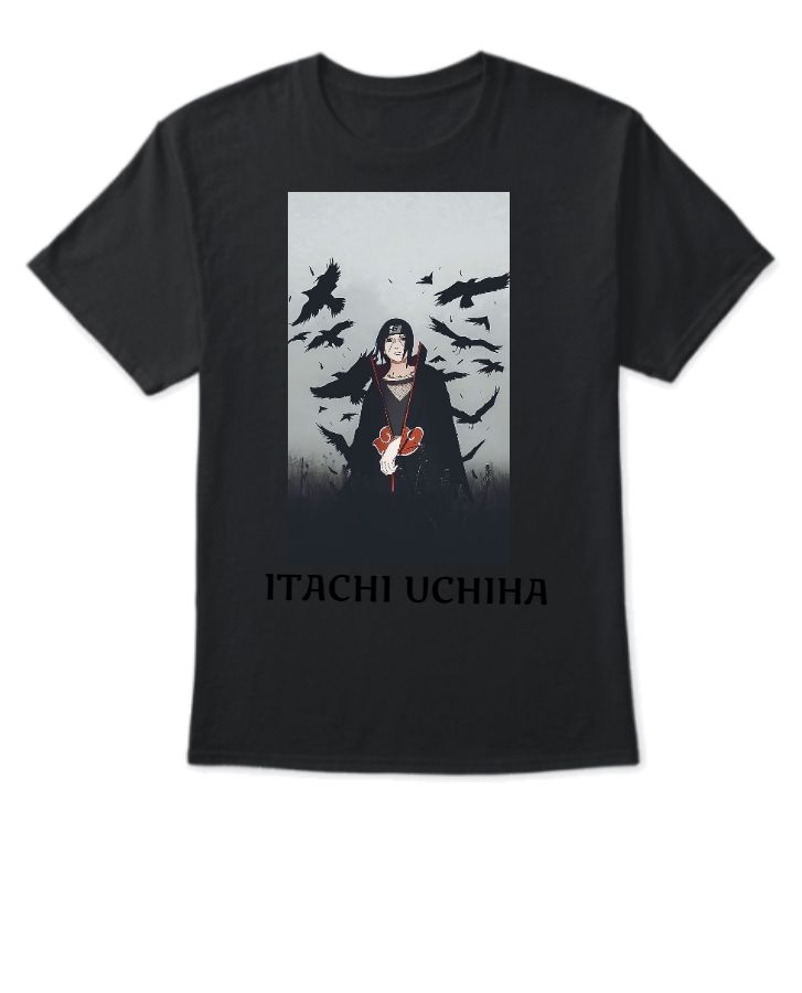 ITACHI UCHIHA ANIME T-SHIRT - Front