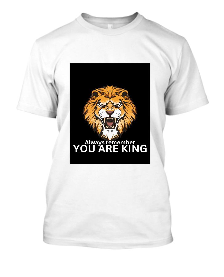  kinglion design t-shirt  - Front