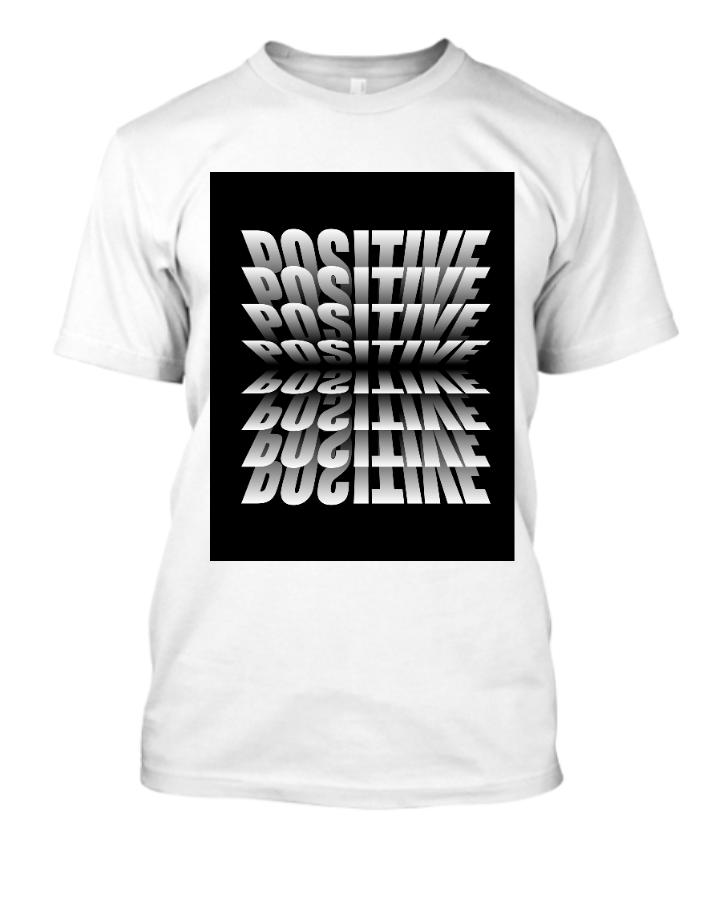 positive design Tshirt - Front