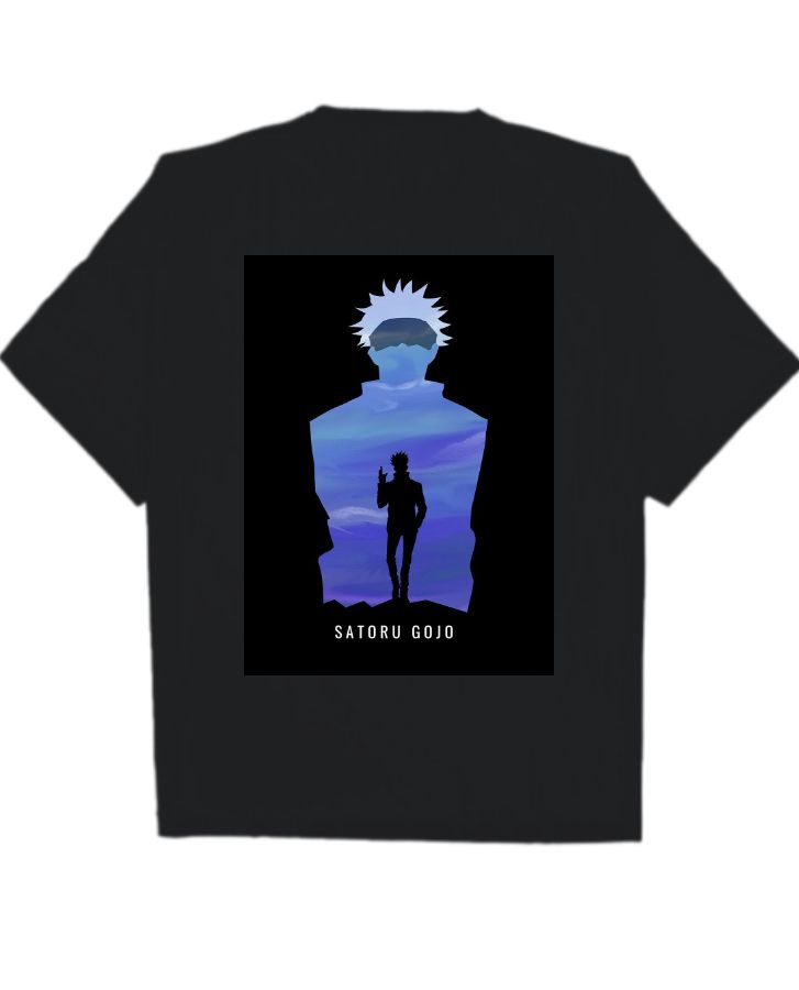 Anime Half Sleeve T shirt - Front
