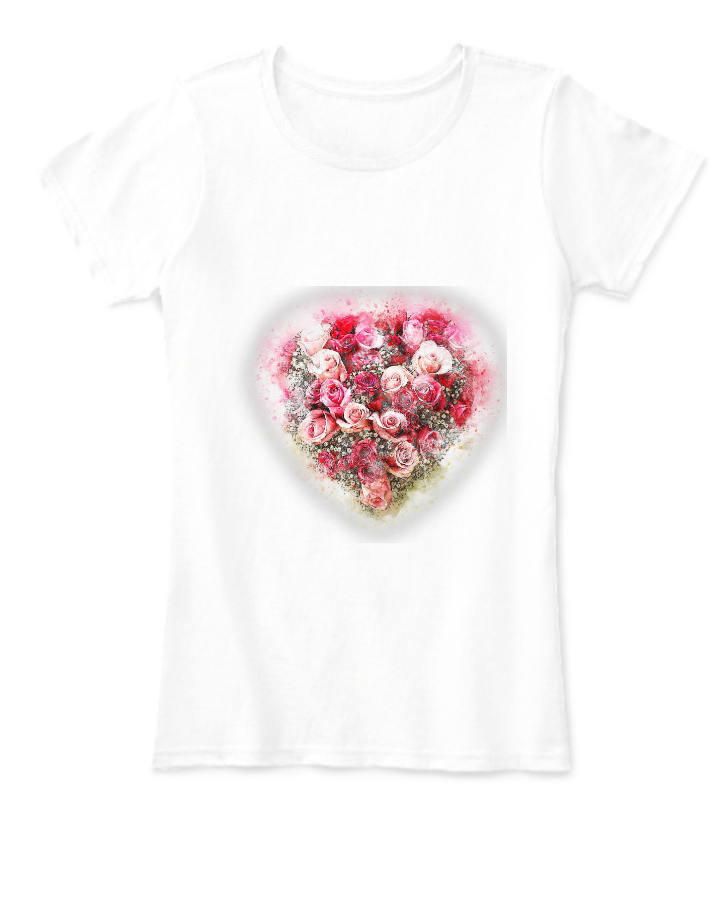  valentine's T shirt   - Front