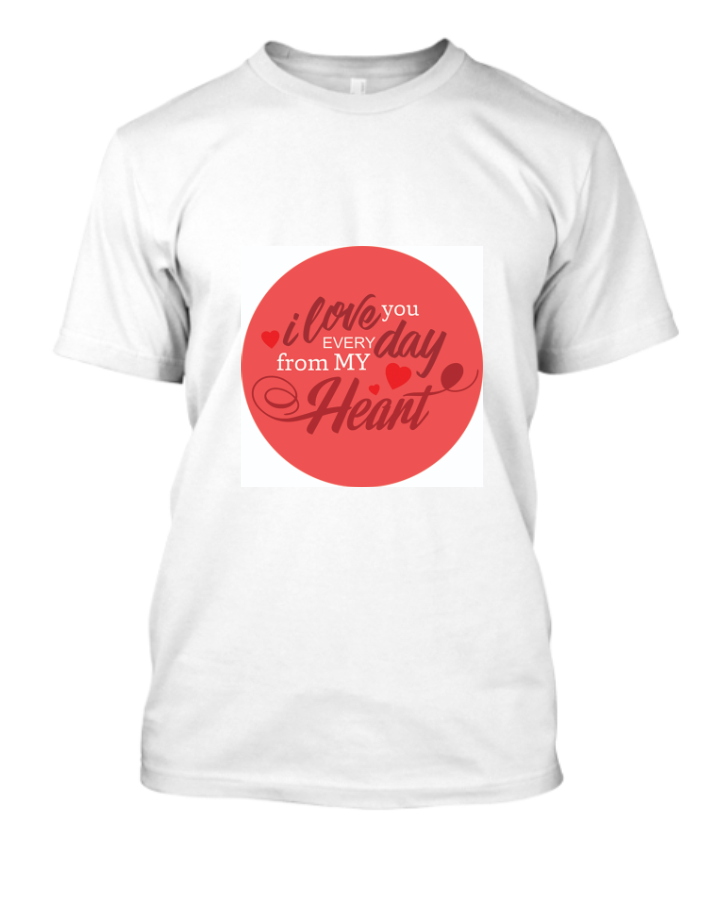  valentine's T shirt - Front