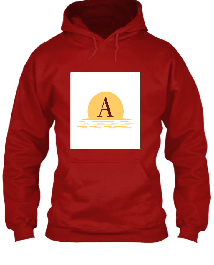 A LOGO DESIGN WITH BLACK COLOUR FULL SLEEVE HOODIE