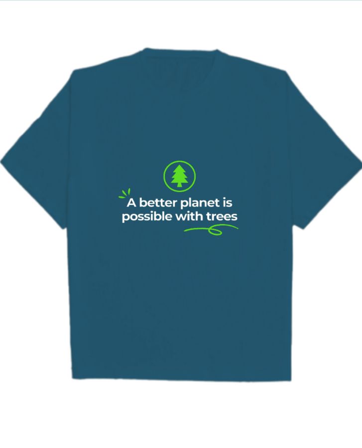 A better planet is possible with trees  - Front