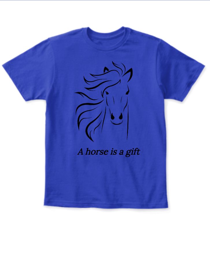 A horse is a gift - Front