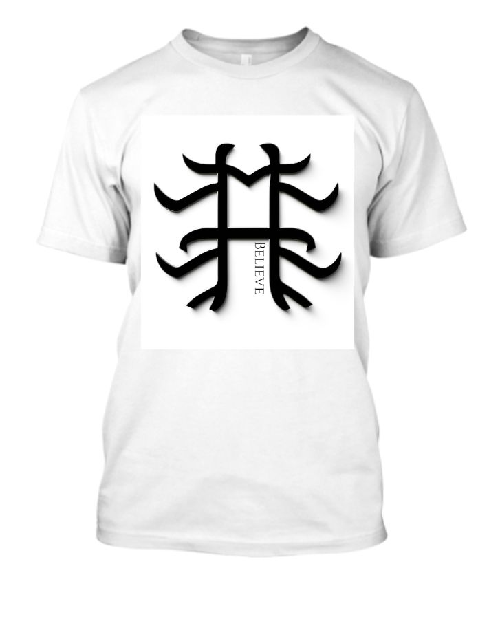 A wording t-shirt 4 - Front