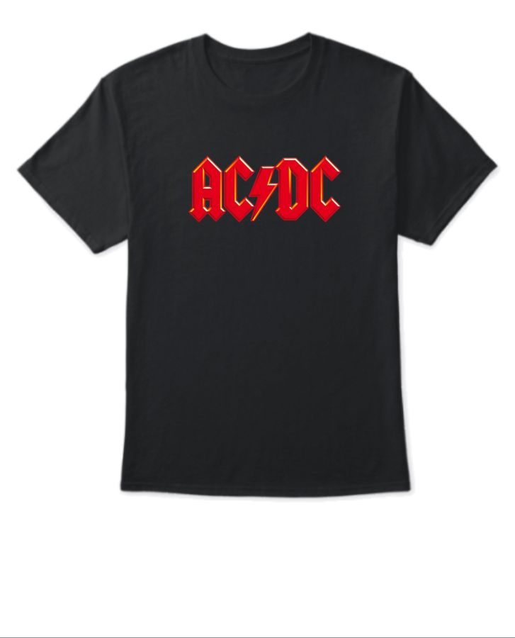 AC/DC Logo T-shirt - Front