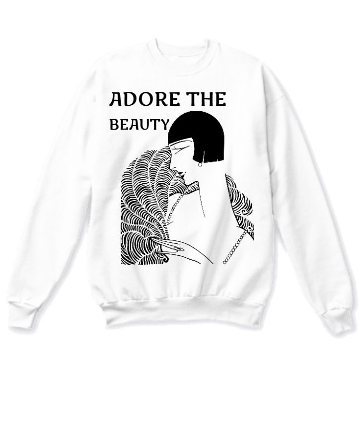 ADORE THE BEAUTY SWEATSHIRT - Front