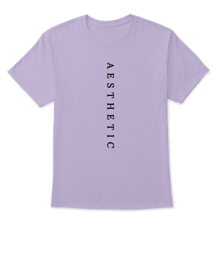 AESTHETIC|| Half Sleeves T shirt - Front