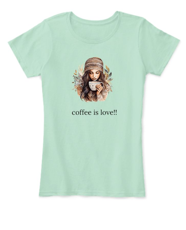 AJ_brand coffee tshirt - Front