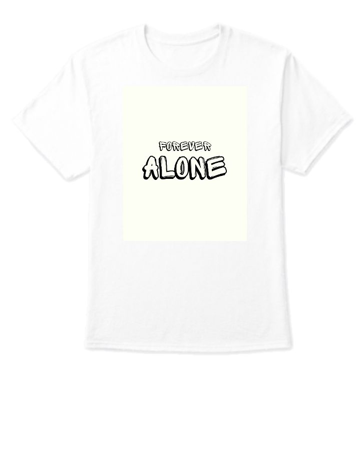 ALONE T-SHIRT - Front