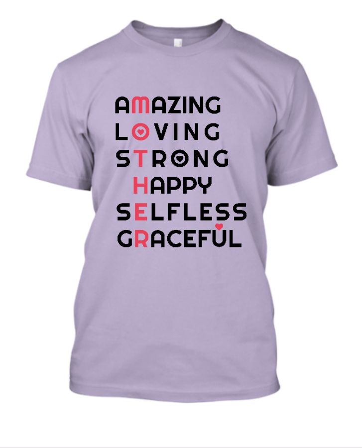 AMAZING, LOVING, STRONG, HAPPY  - Front