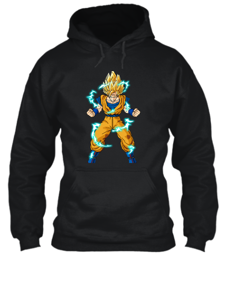 ANIME BLACKHOODIE - Front