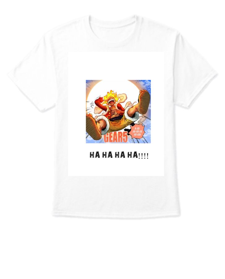 ANIME PRINTED TSHIRT LUFFY JOY BOY EDITION - Front