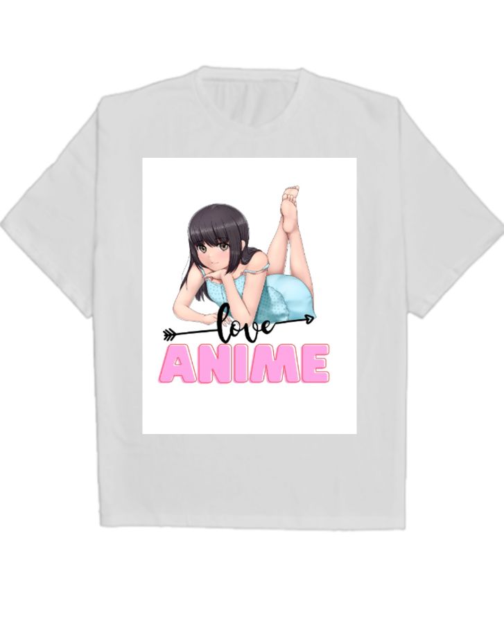 ANIME OVERSIZED TSHIRT - Front