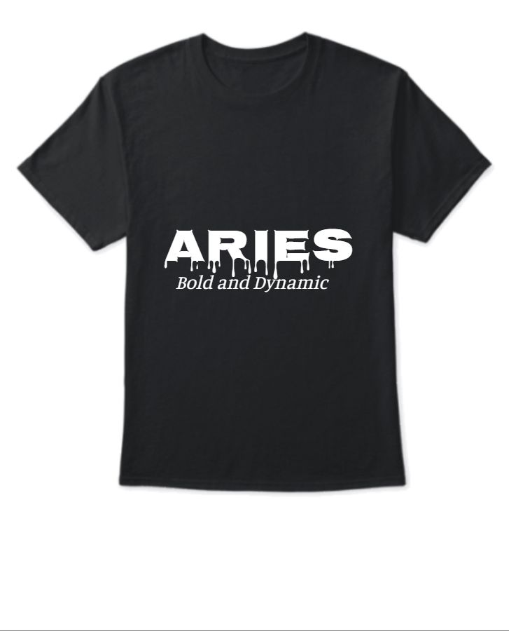 ARIES PRINT TSHIRT - Front