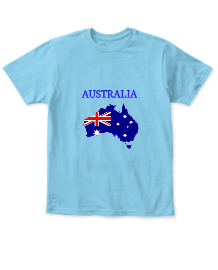 AUSTRALIA PRINT TEES FOR KIDS - Front