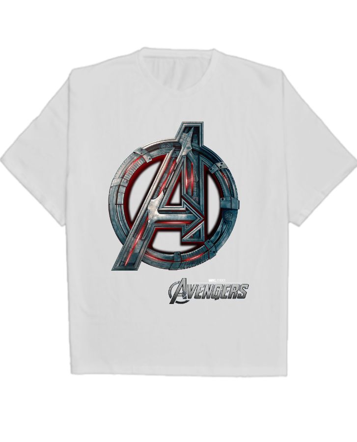 AVENGERS OVER-SIZED T-shirt - Front