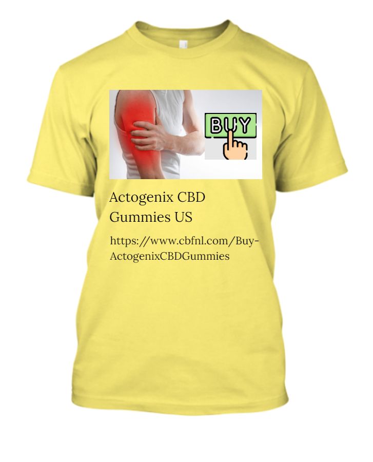 Actogenix CBD Gummies: Try USA's Favourite Gummies! - Front