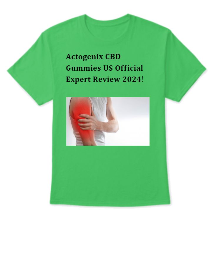 Actogenix CBD Gummies US Official Expert Review 2024! - Front