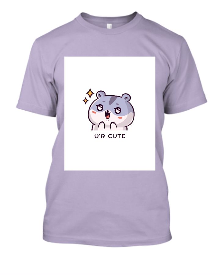 Adorable Hamster Haven T shirt - Front