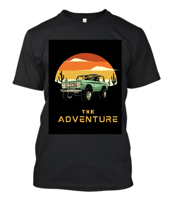 Adventure Awaits black T-Shirts - Front