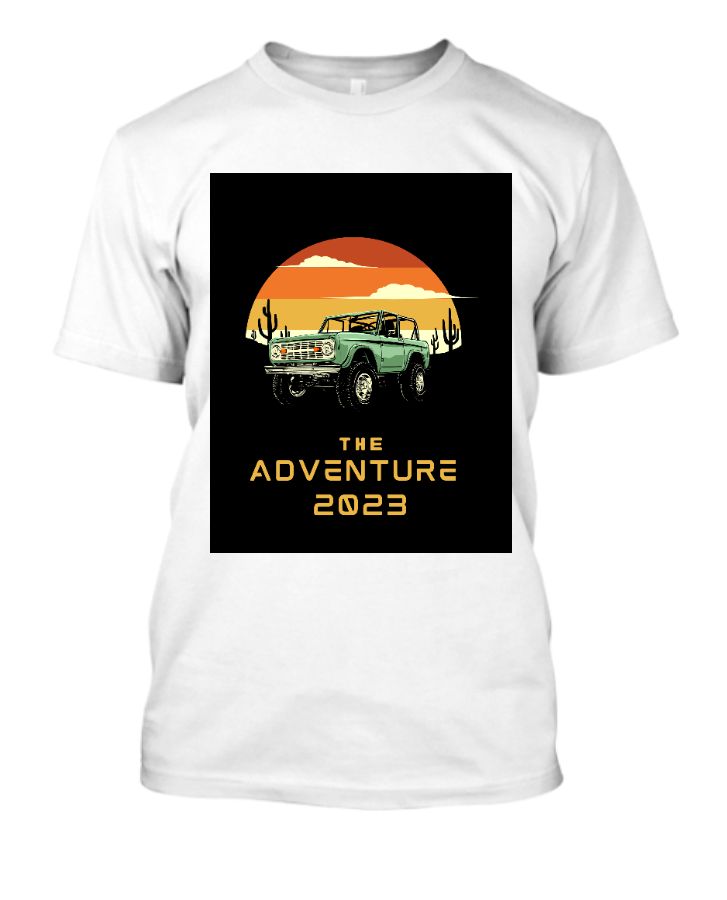 Adventure edition white T shirt - Front