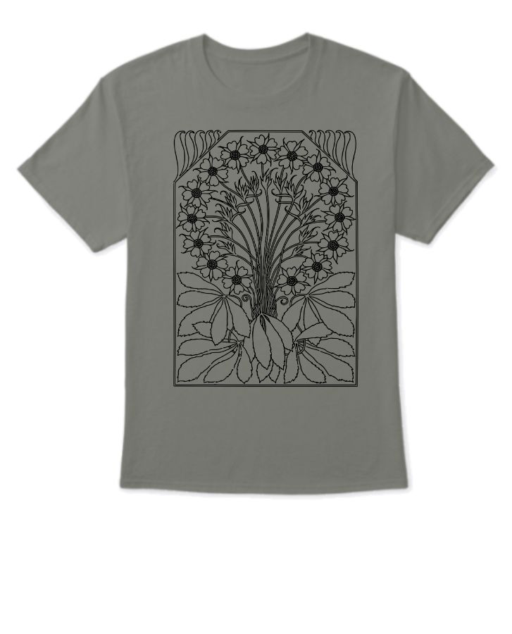 Aesthetic cotton Tshirt - Front
