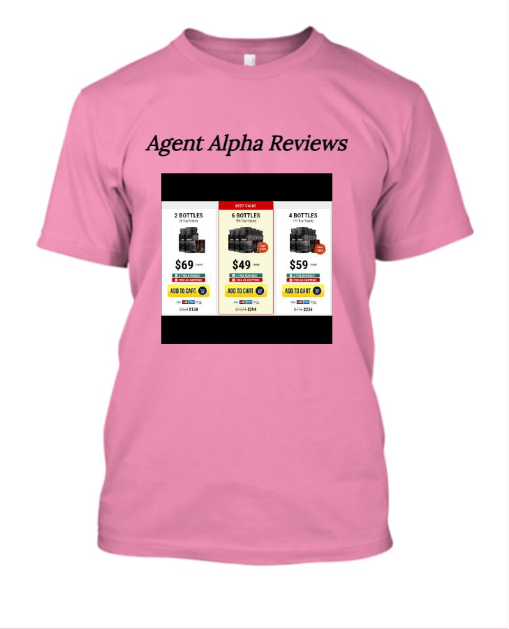 Agent Alpha Male Enhancement Organic *Libido Booster