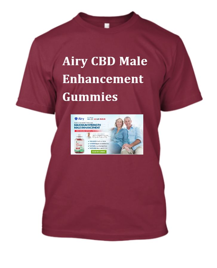 Airy CBD Male Enhancement Gummies Energy Booster Customer FEEDBACK Must Read Before Buy! - Front