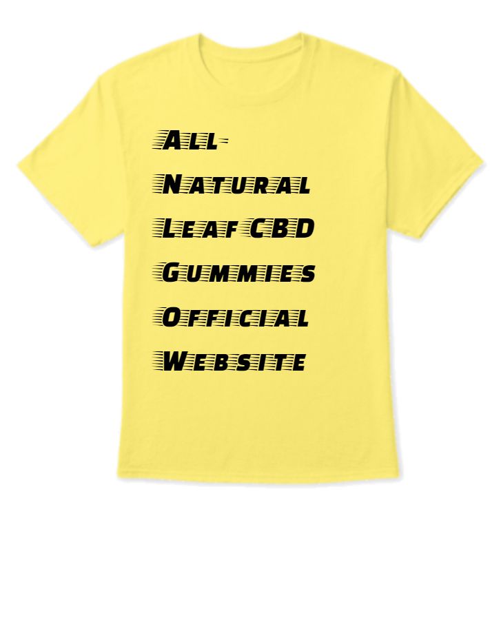All-Natural Leaf CBD Gummies Official Website - Front