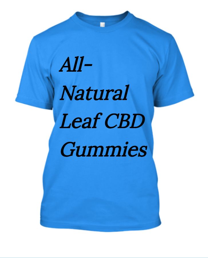 All-Natural Leaf CBD Gummies: Your Solution for Arthritis Pain - Front