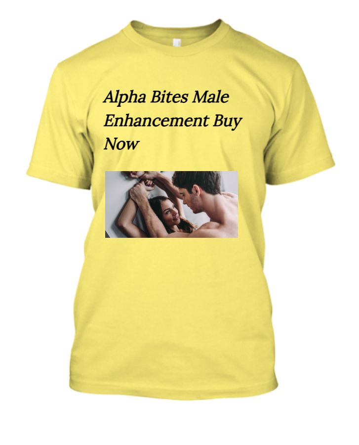 Alpha Bites Male Enhancement : 100% Natural Gummies To Improve Sexually Life! Order Now - Front
