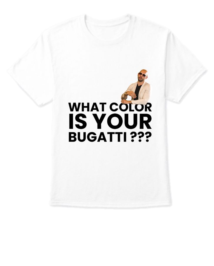 Andrew Tate printed | Half sleeve T-shirt - Front