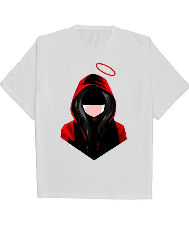 Angel Oversized T-Shirt - Front
