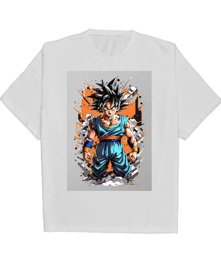 Animated t-shirt Oversized printed t-shirt t-shirt Oversized printed t-shirt - Front