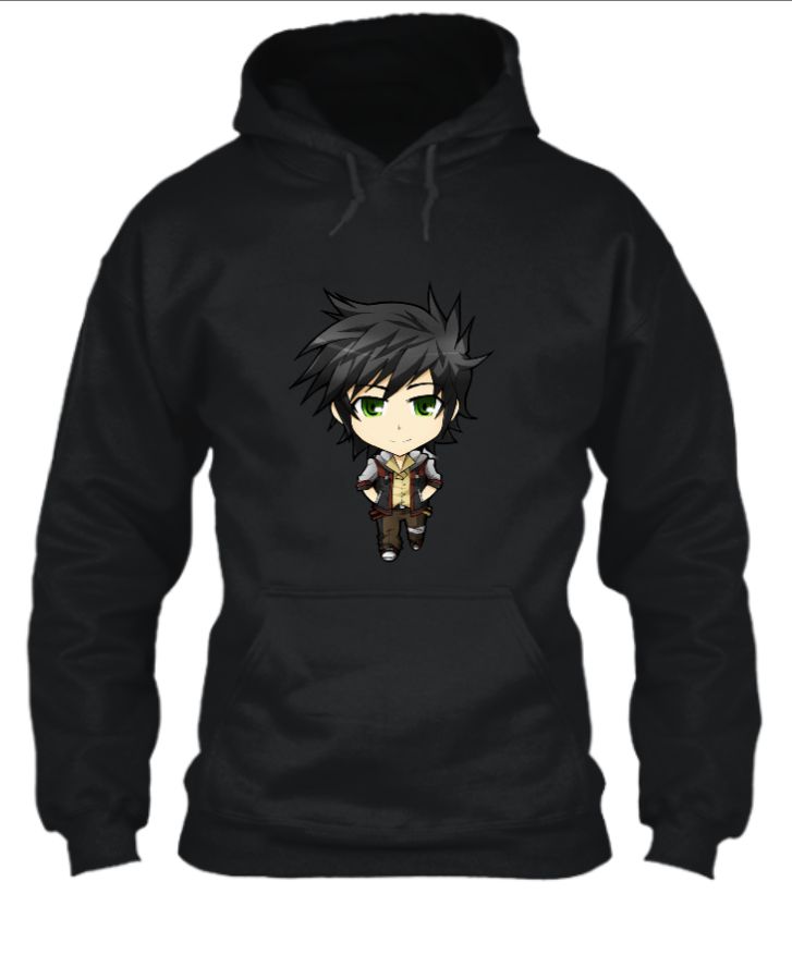 Anime Boy Hoodie - Front