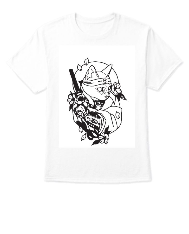 Anime Cat Cool t-shirt - Front