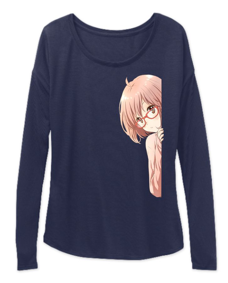 Anime Girl Women's Full Sleeve T-Shirt - Front