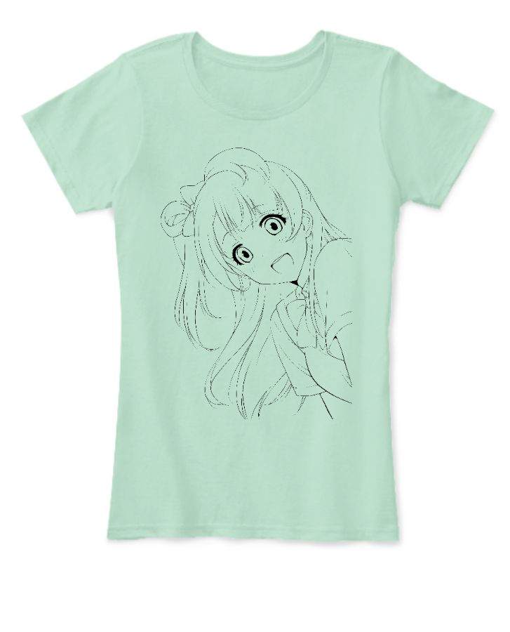 Anime Girl Women's T-Shirt - Front