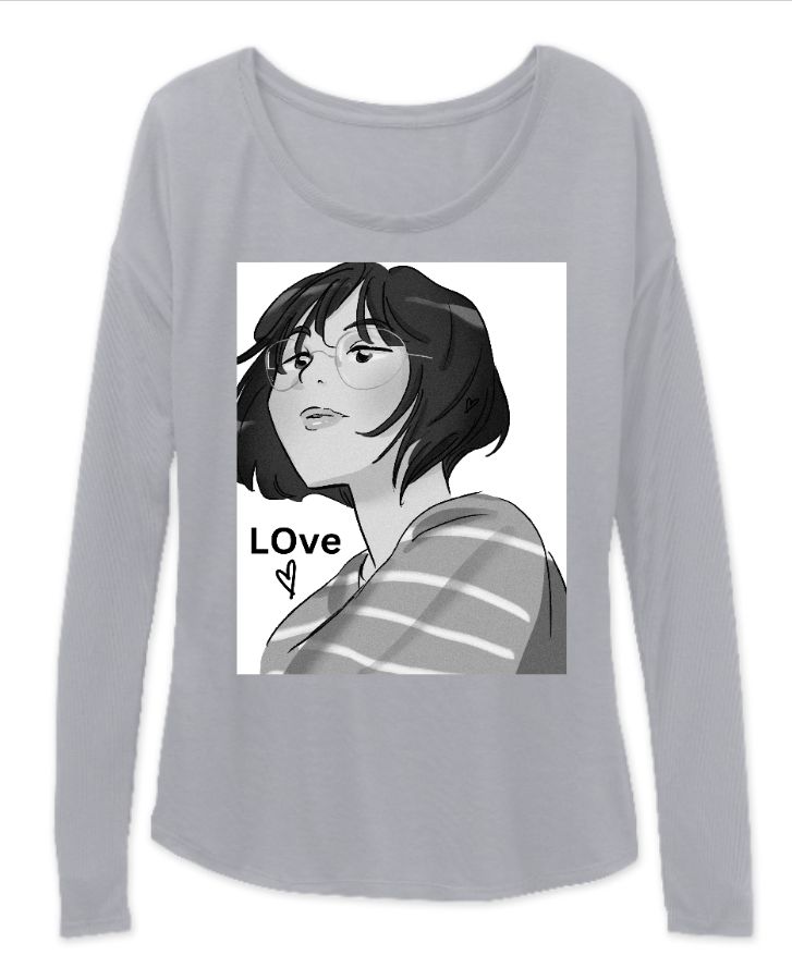 Anime Girls | Women Full sleeves  T-shirt - Front