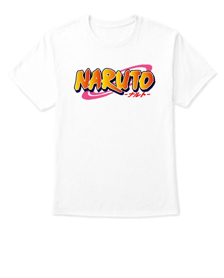 NARUTO: Naruto Title Relaxed Fit T-shirt - Front