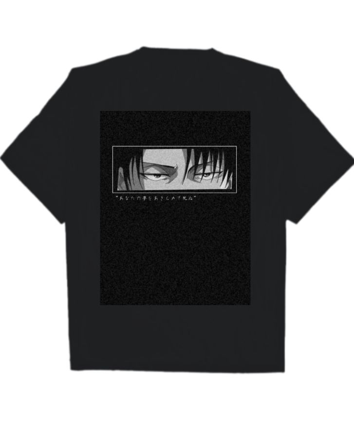 Anime face | Oversized T-shirt - Front